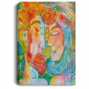 "Hablar Sin Hablar" - Gallery Wrapped Canvas .75in/2cm Frame